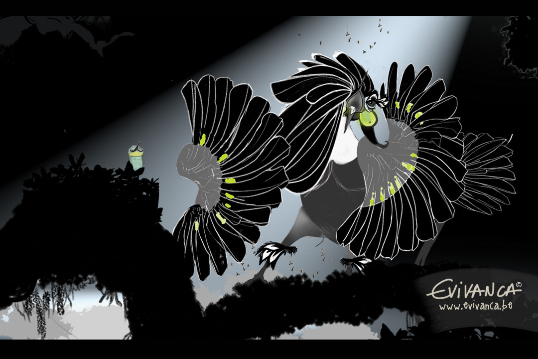 Ready to dance? This broadway bird is! Have a nice weekend full of inspiration! greetz Evivanca www.evivanca.be