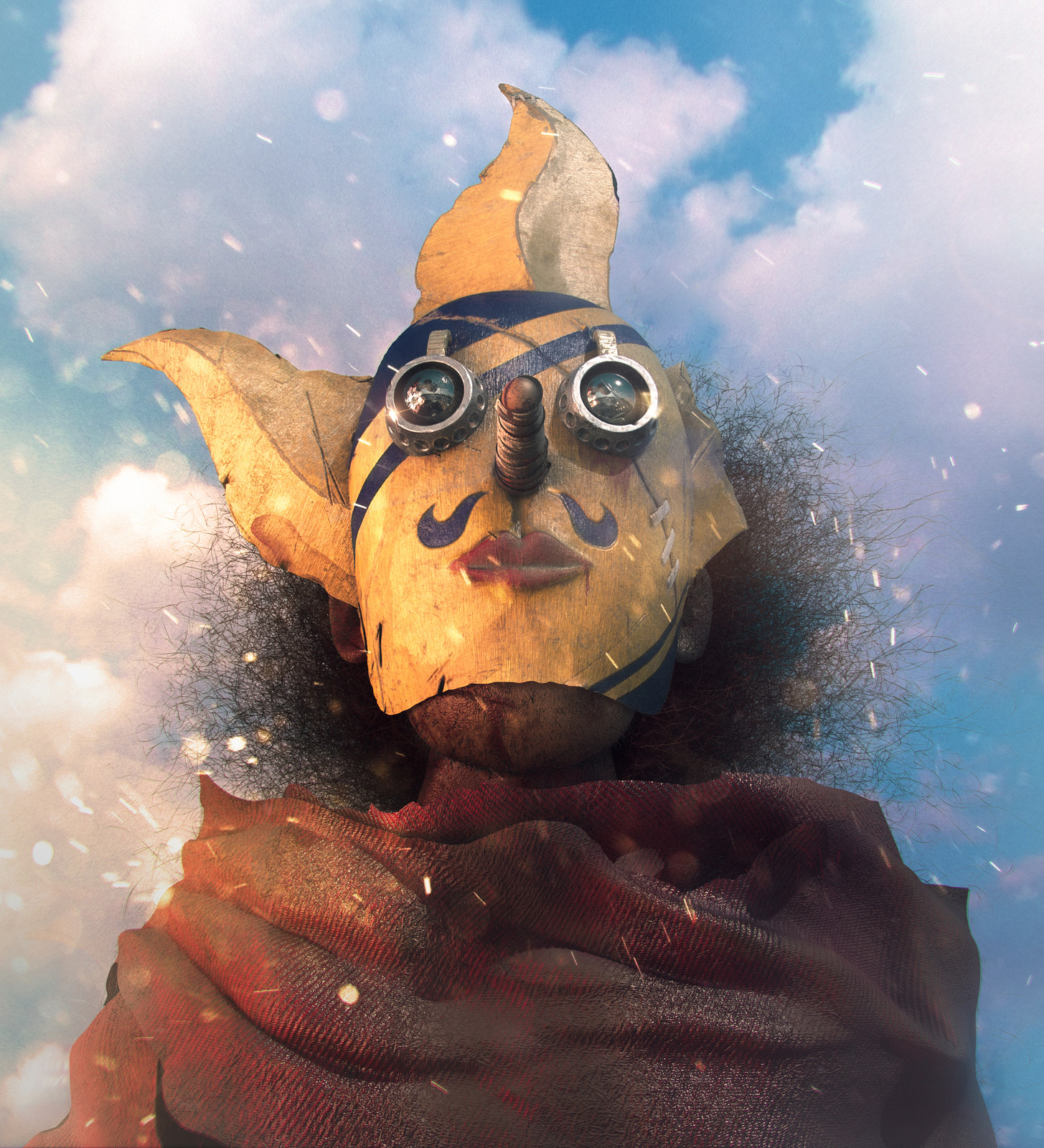 Artstation Goodbye Merry Usopp The Valiant One Piece Fan Art Mehdi Rahif