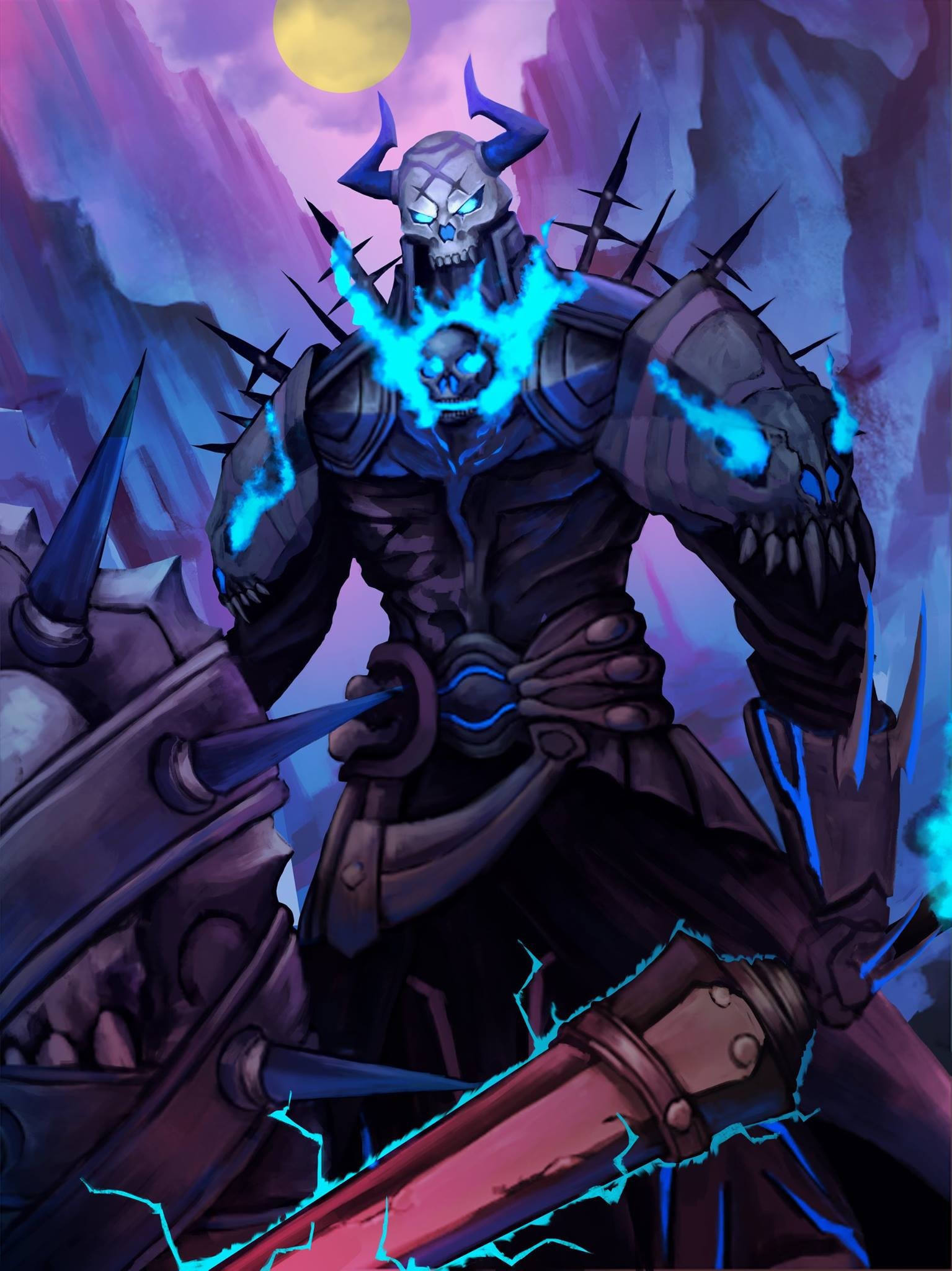 Artstation King Hassan Fanart Ruan Ming Ren