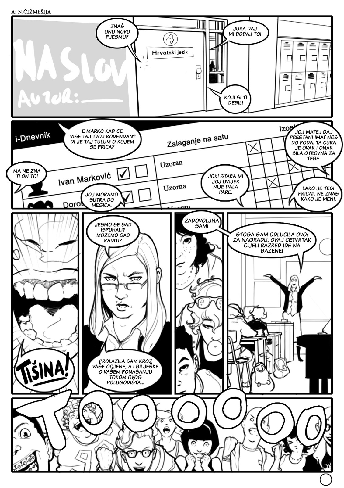 Artstation Ides Issue 1 Comic Pages Nikola Cizmesija