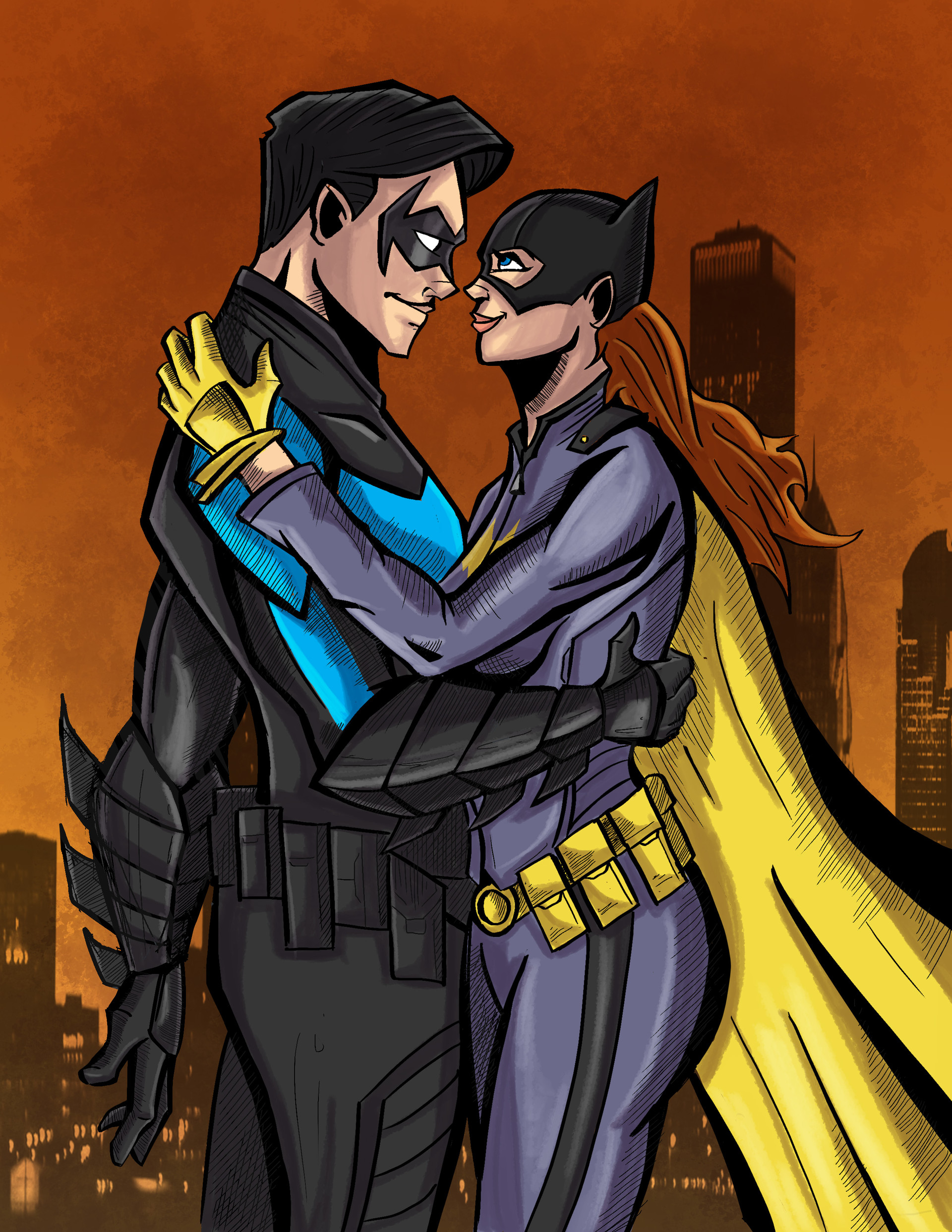 Bat Romance (Batgirl & Nightwing) .