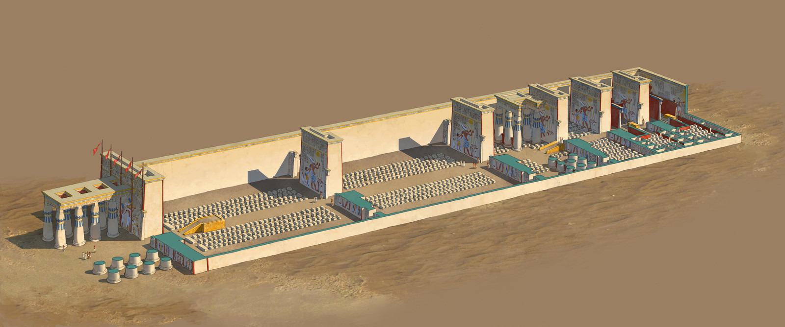 GREAT ATEN temple