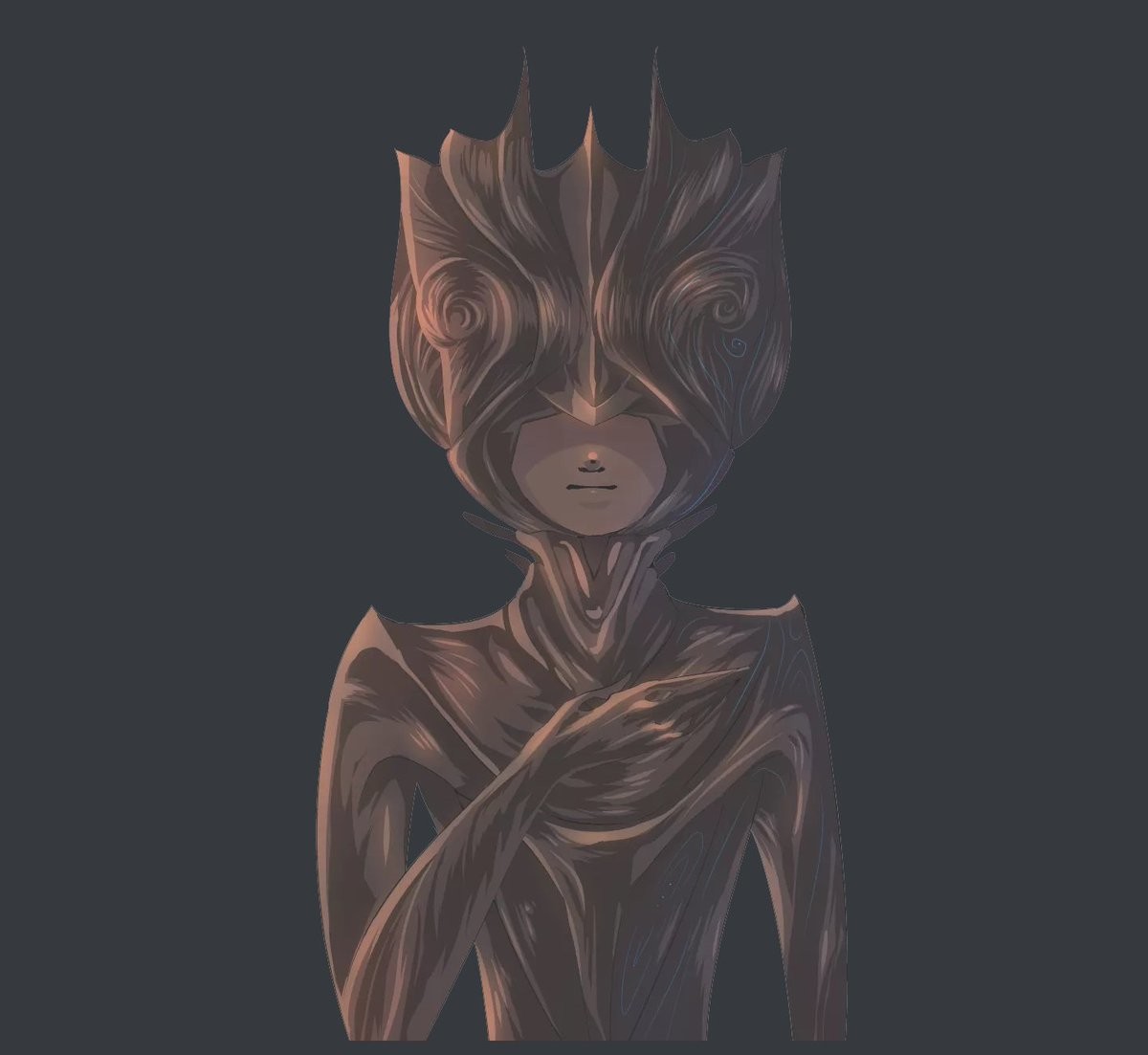 Artstation Pre Post Digital Art Of Me Sentient