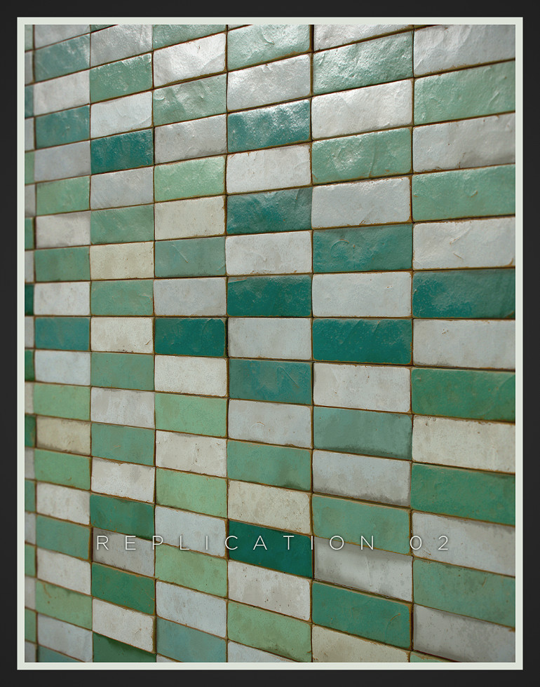 REPLICATION 02 - Simple Bathroom Tiles