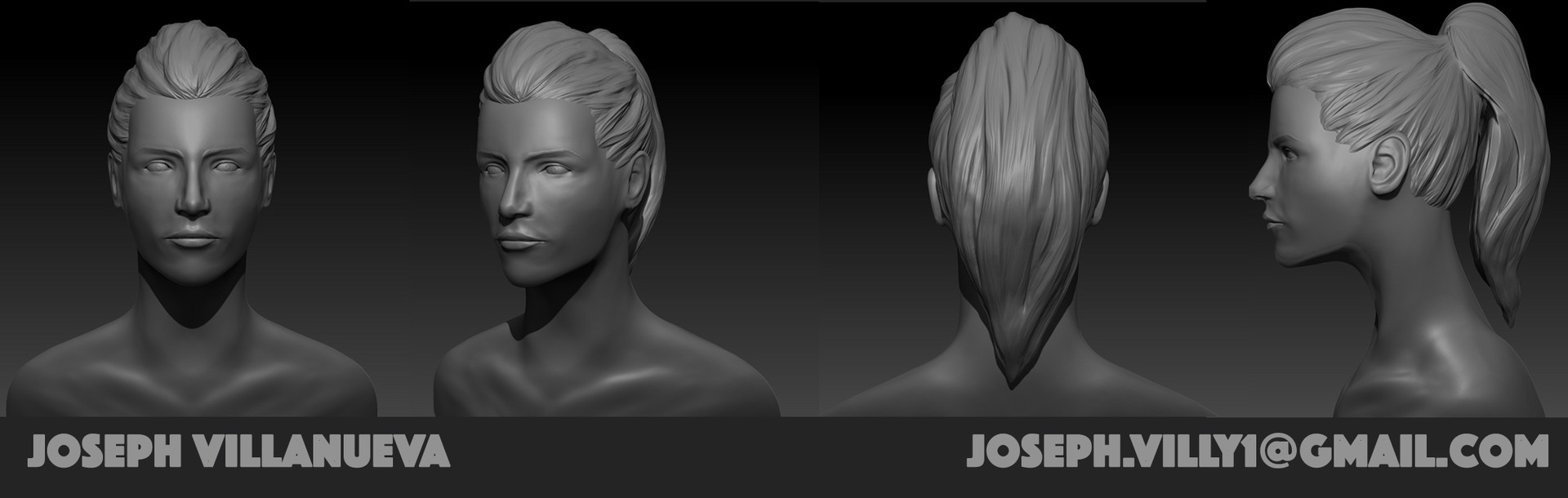 Artstation Kate Beckinsale Sculpt Joseph Villanueva