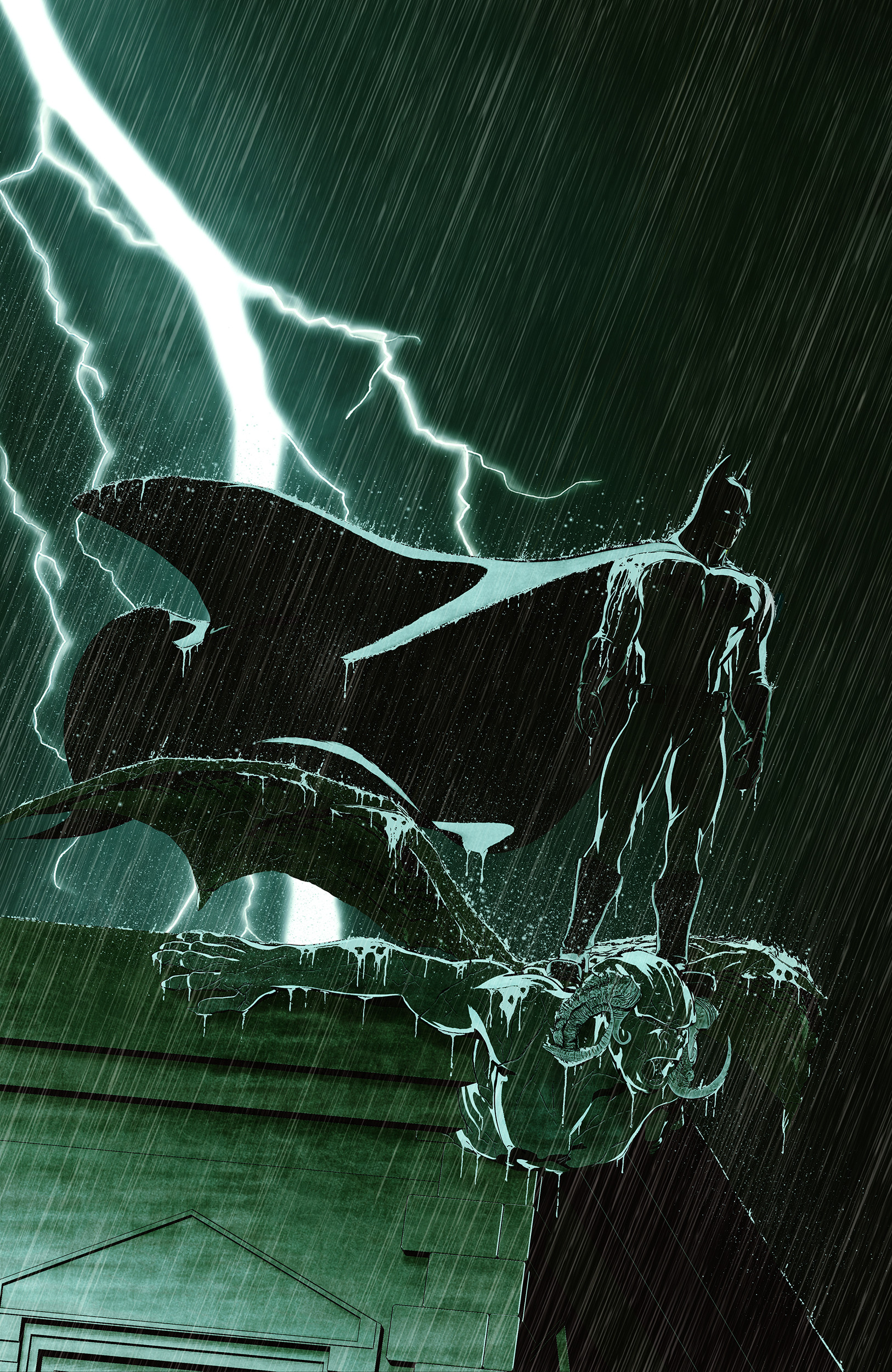 ArtStation - Batman in the rain