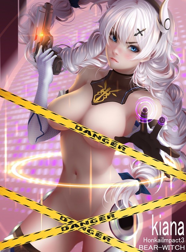 Kiana (Honkai Impact) by BearWitch. fantasy, game art, Honkai Impact, Kiana, Witchzz BearWitch