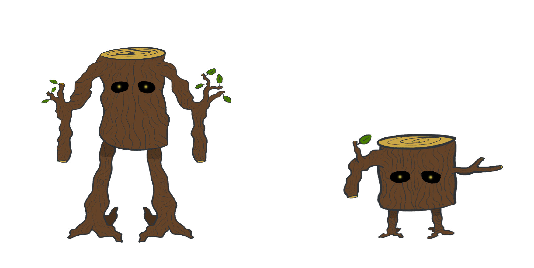 ArtStation - 2D Tree enemy