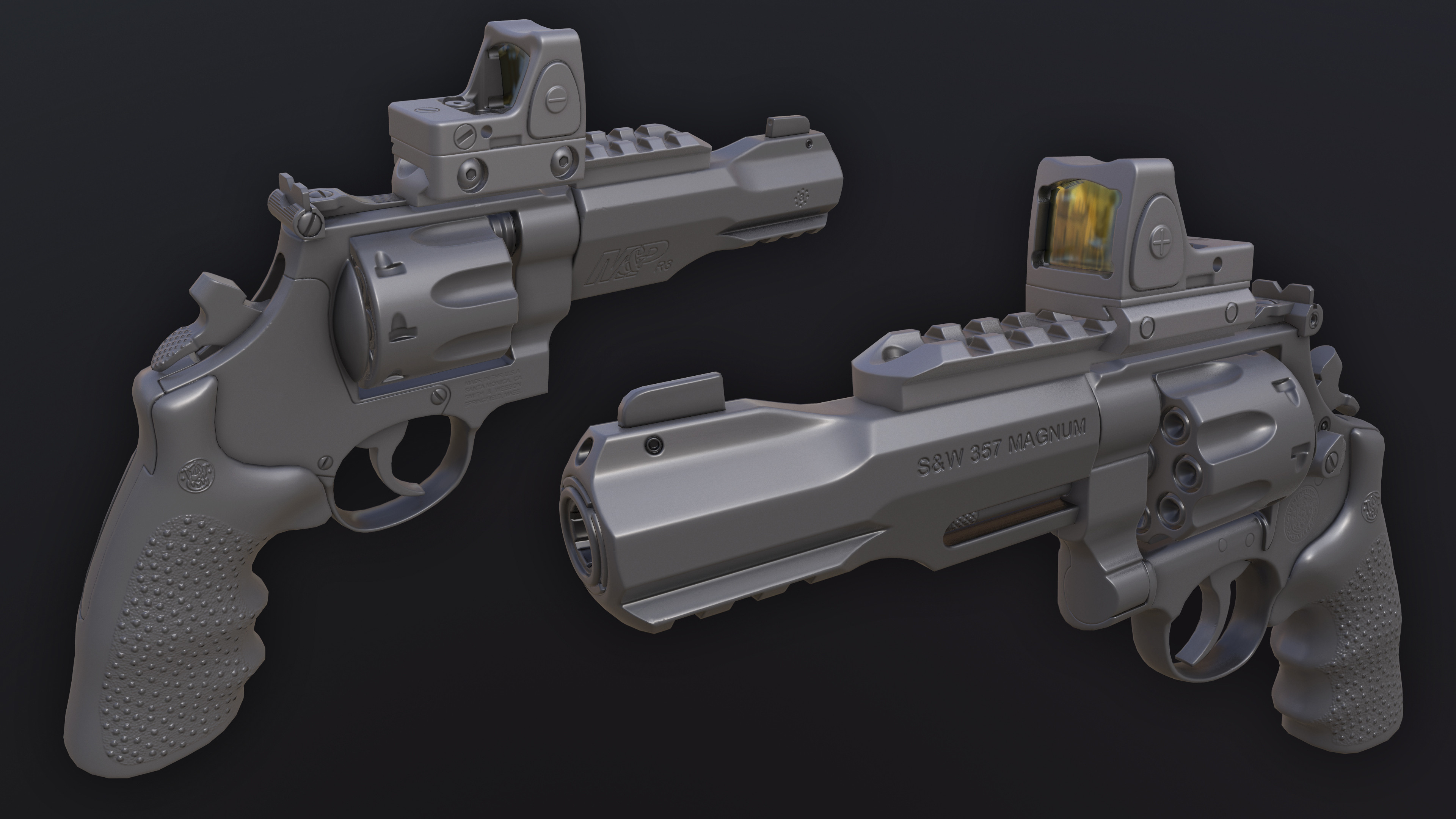 Low Poly + Normal/AO Map