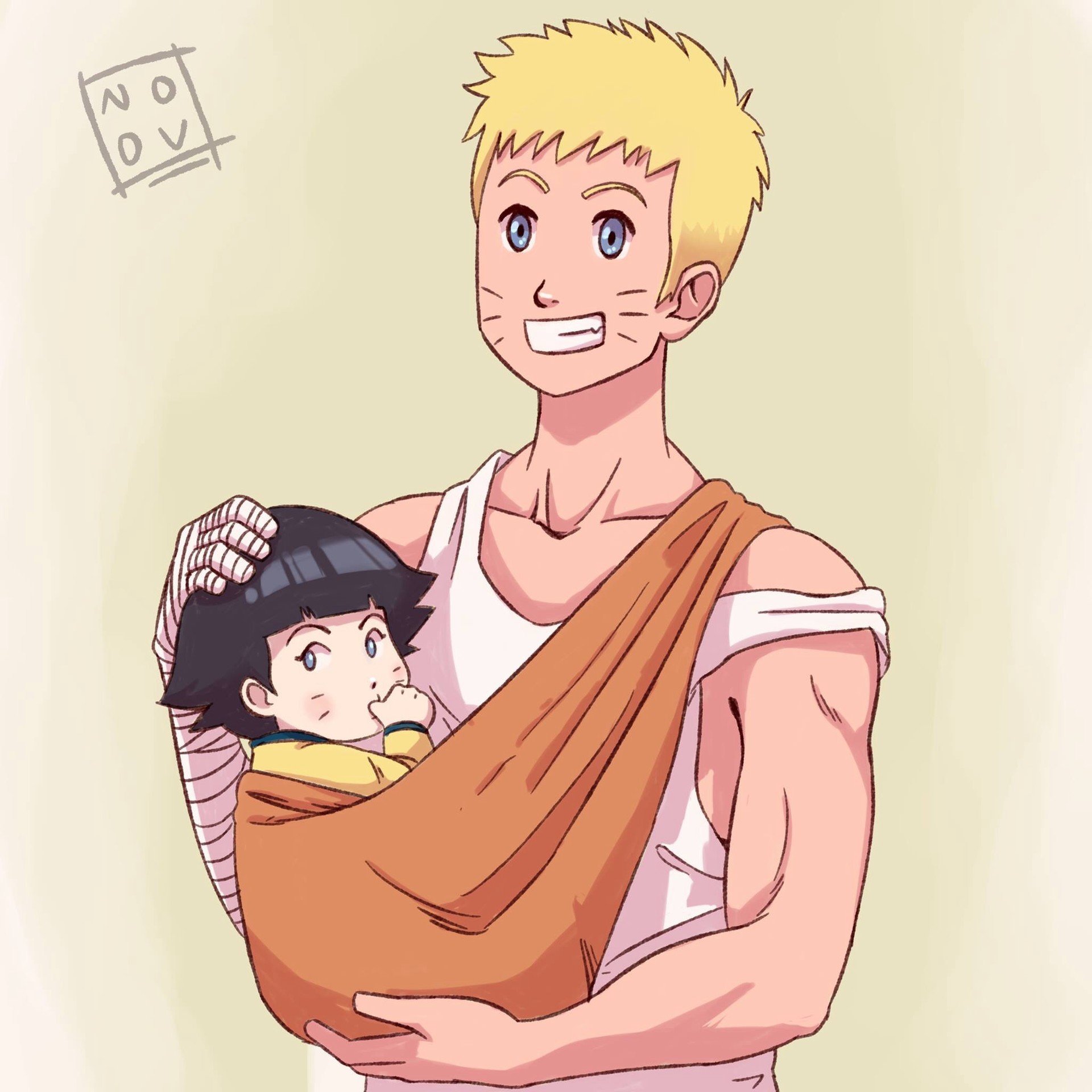 Noov Art My Naruto Boruto Fanart
