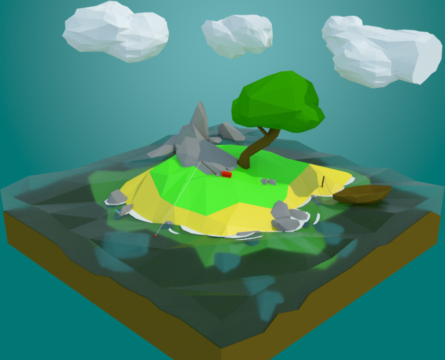 Weekly Work #1 "Island"