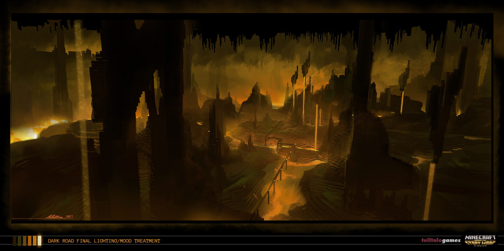 Artstation Concept Art And Lighting Direction From