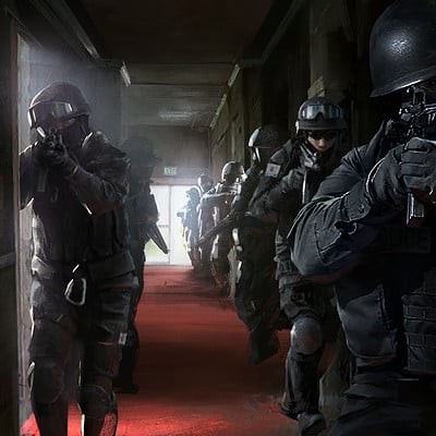 Berube swat hallway v02