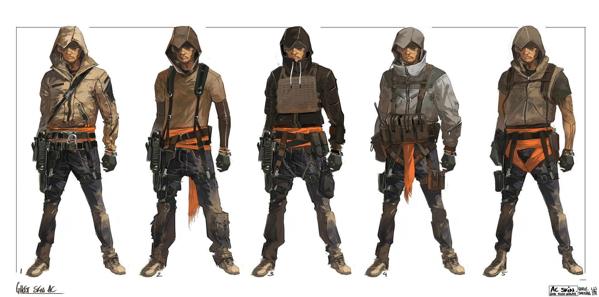 Artstation Ghost Recon Wildlands Assassin S Creed Set