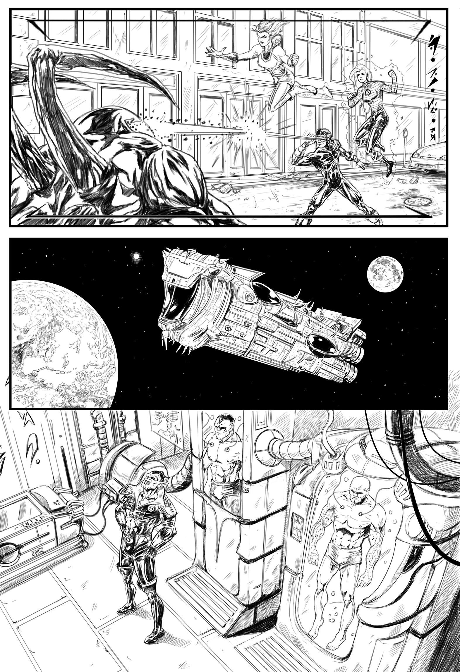Artstation Sequential Pages George Vega