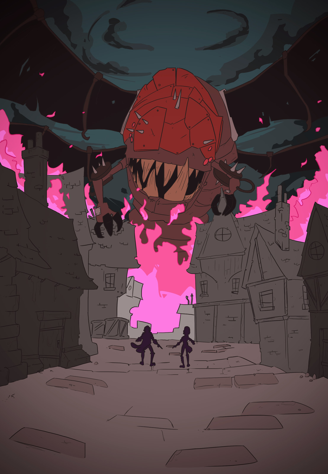 Step-by-step #3 - Flat colors