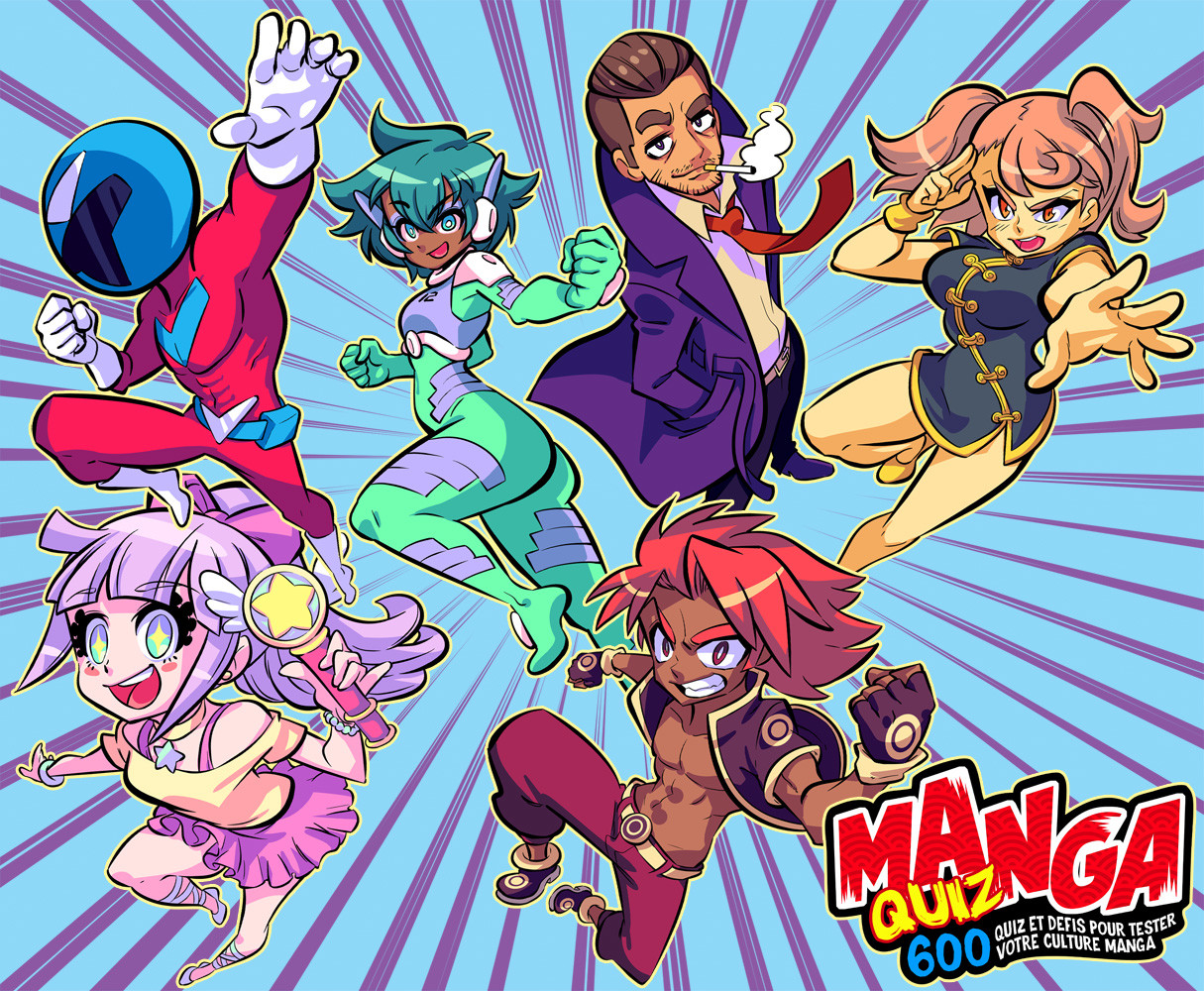 All the characters created for the categories : TV, Cinema, Seinen, Culture, Shojo and Shonen.