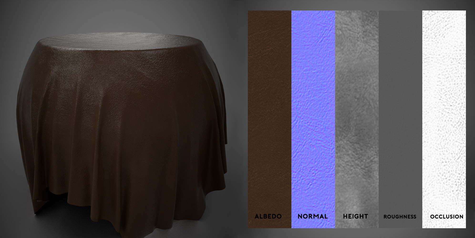Maltic Leather - Substance Material Scan