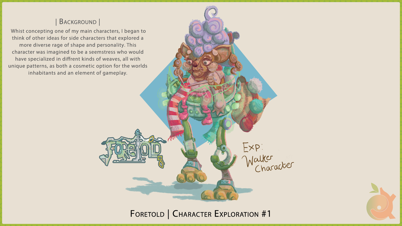 Foretold: Character design #3 | Cast Exploration concept