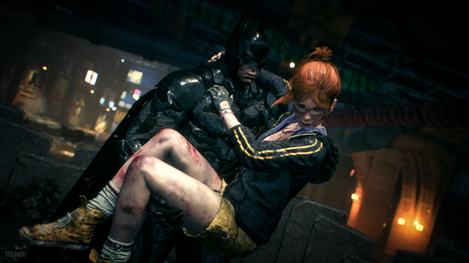 Artstation Batman Arkham Knight Screenshots Stefan S