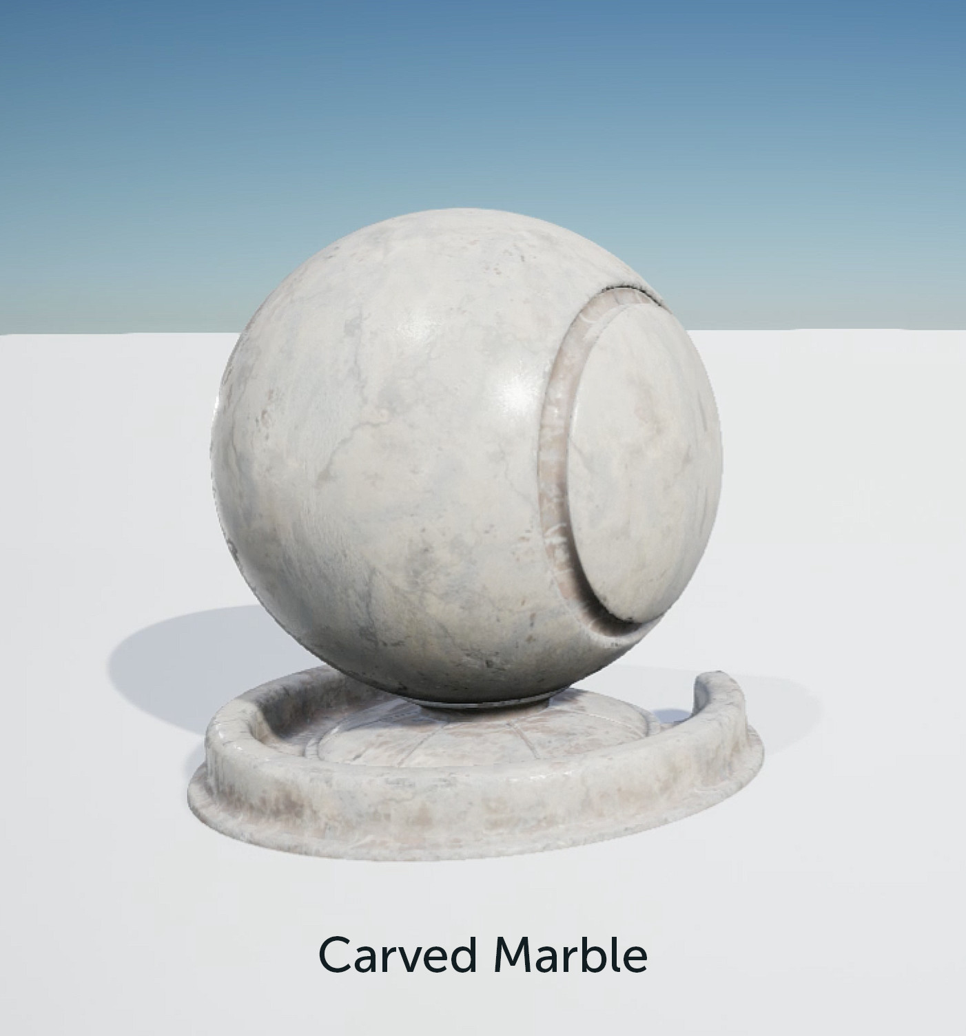Carved Marble