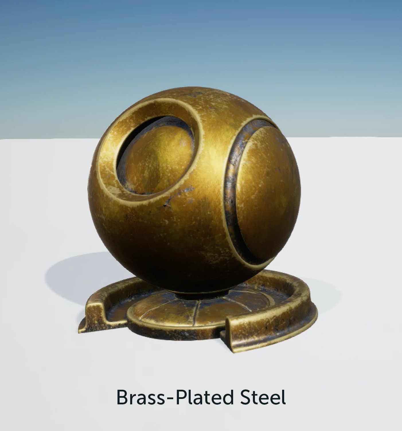 Brass-Plated Steel