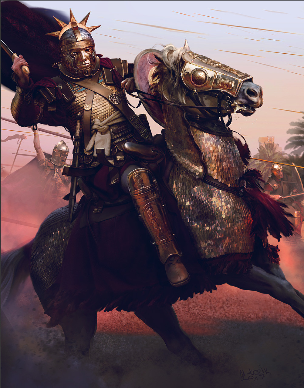 Mariusz Kozik Aurelian, Conquest of the Palmyrene Empire