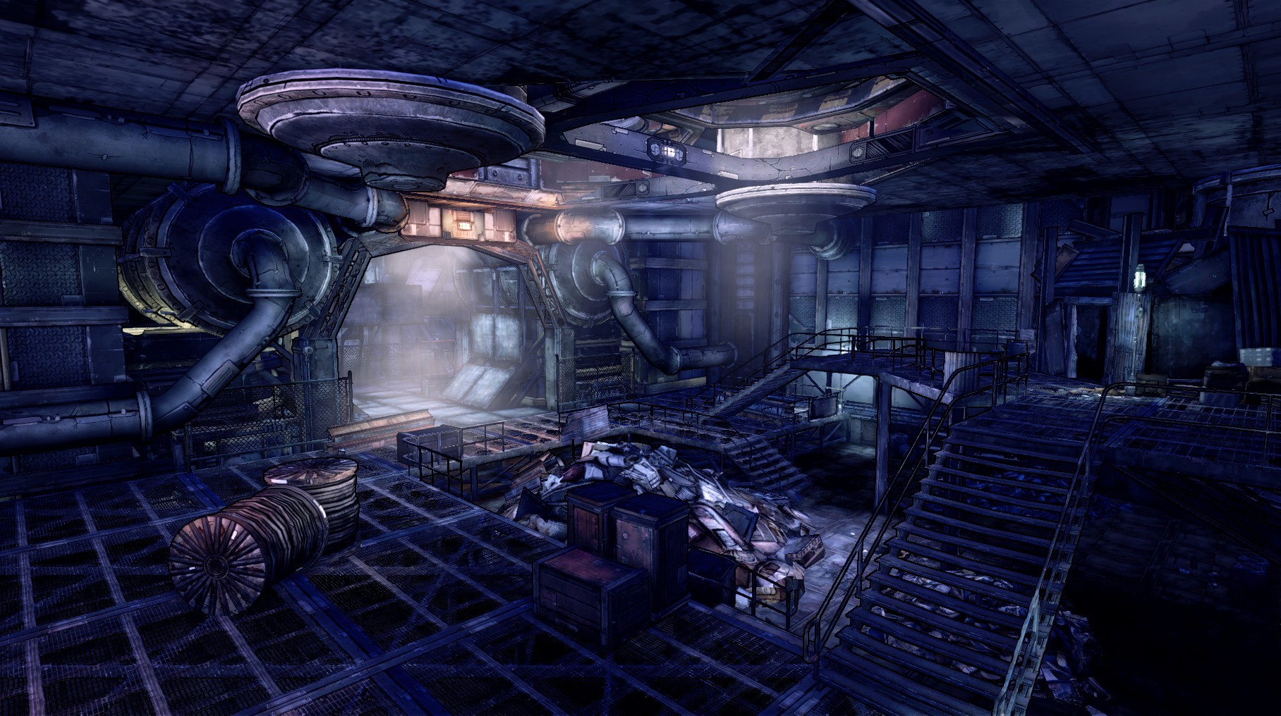 ANDREW BAKER Borderlands 2 Level Design Washburne Refinery