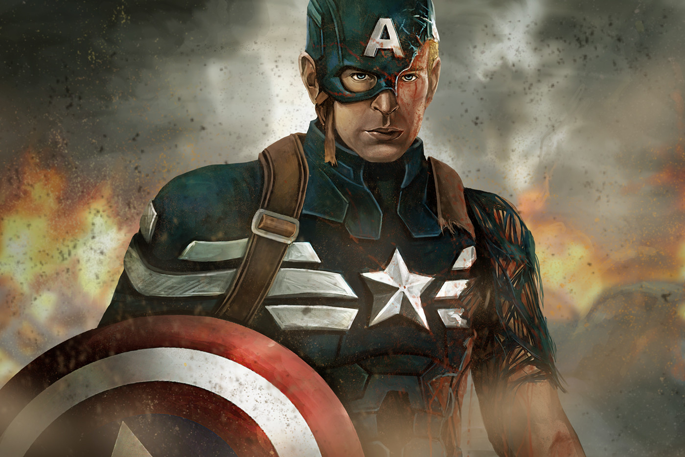 ArtStation - Captain America