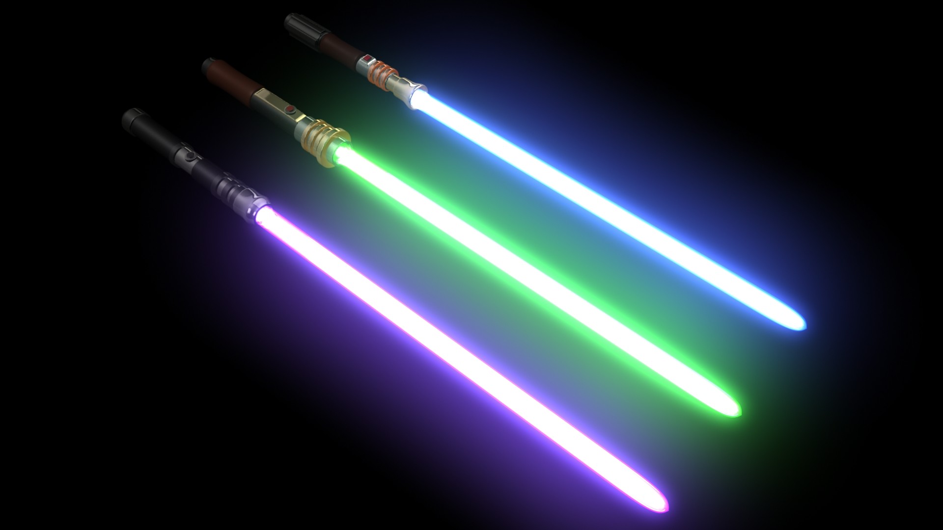ArtStation Jedi padawan Lightsabers