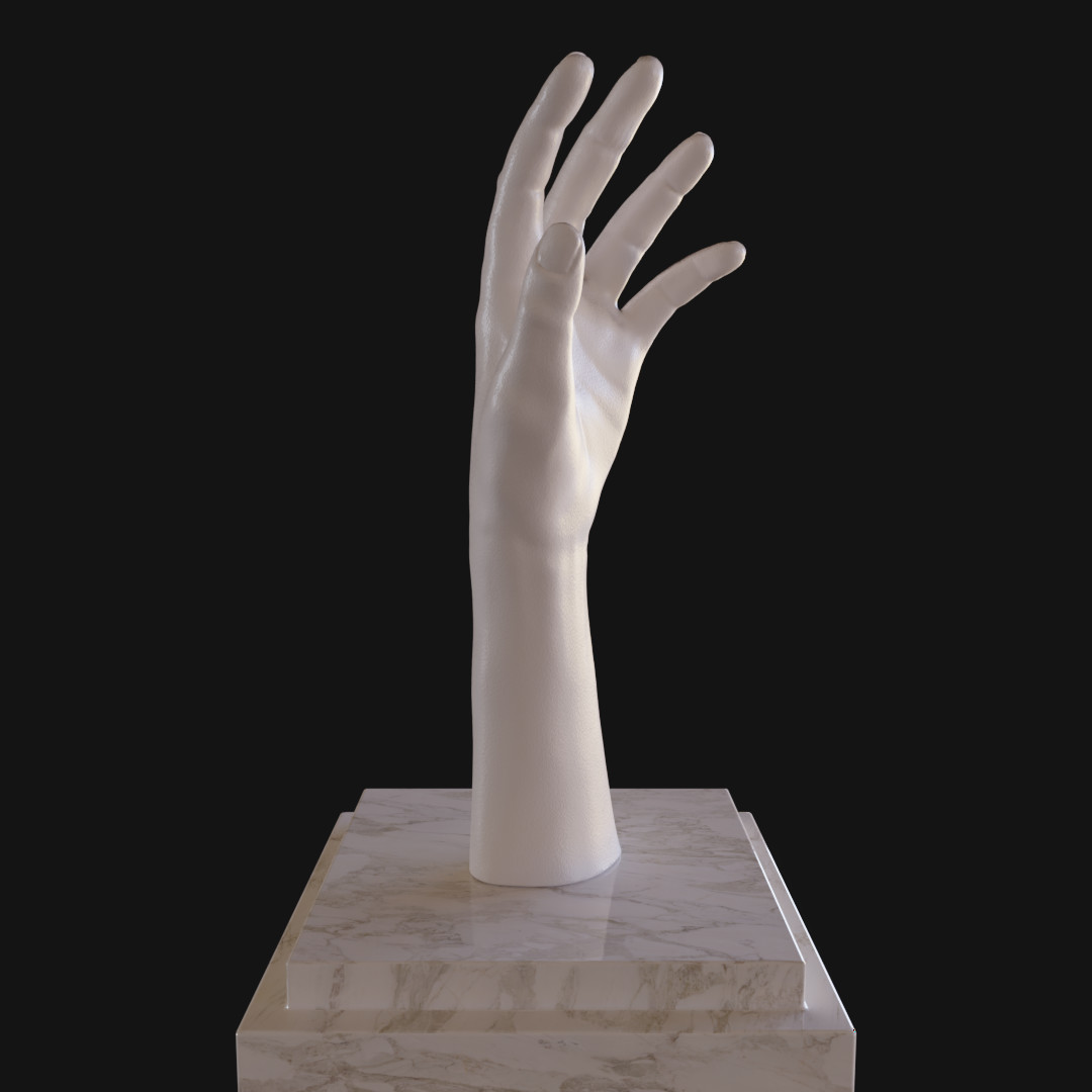 hand render