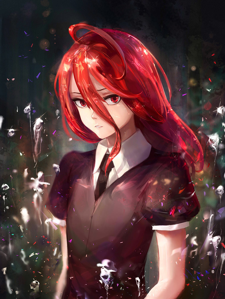 Wallpaper Artstation Cinnabar Houseki No Kuni Sishen Fan Desktop Wallpaper