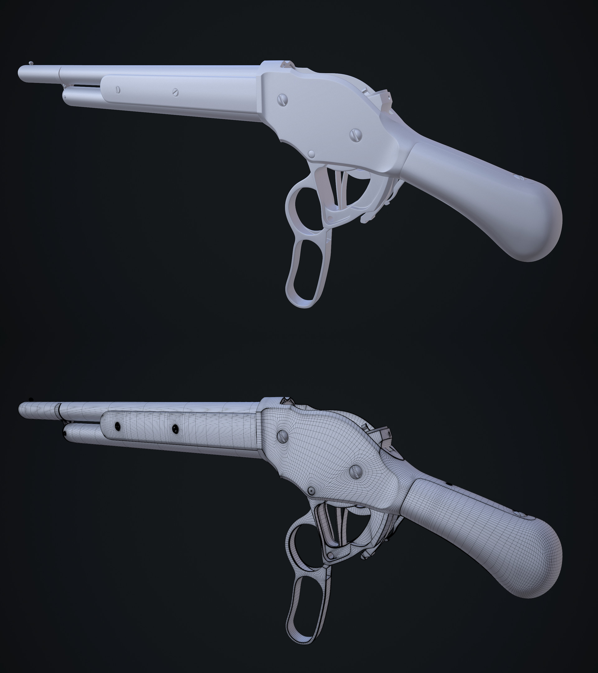 Winchester 1887 чертежи