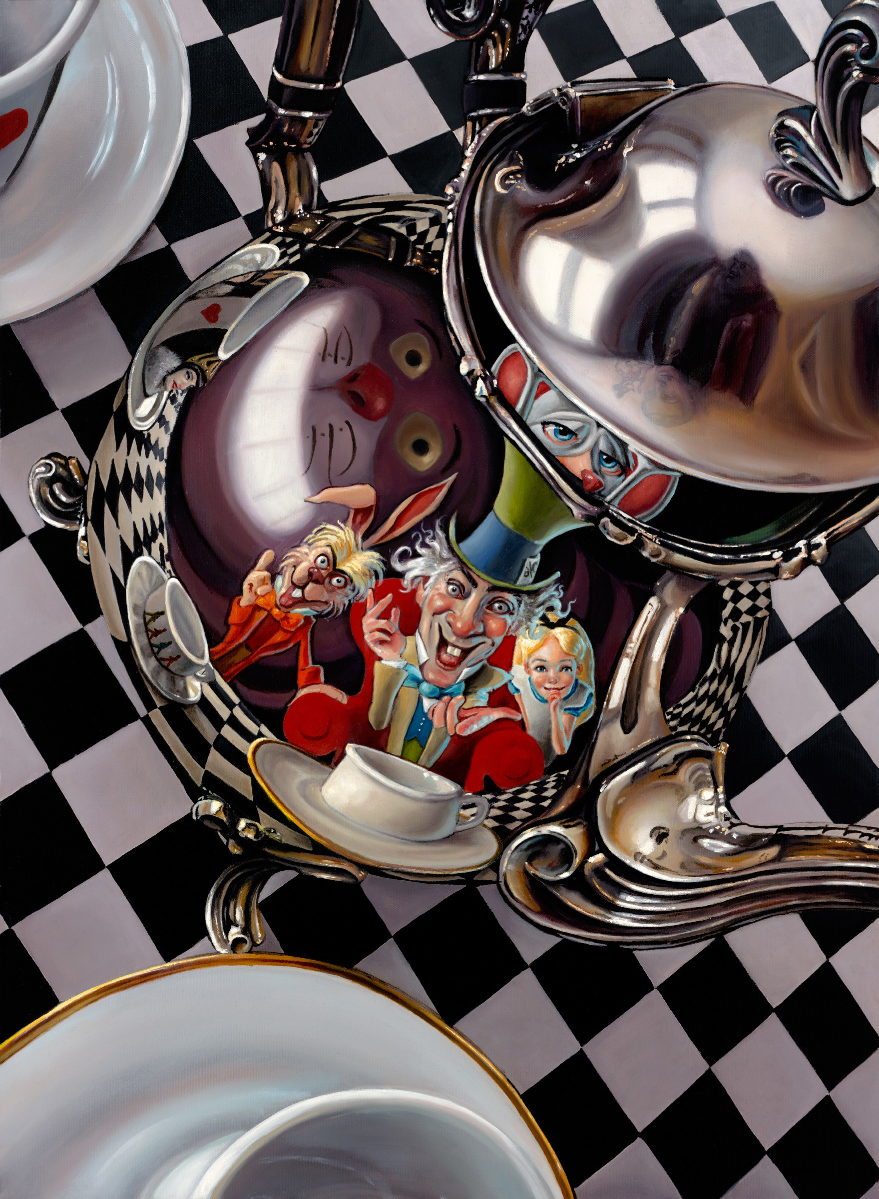 ArtStation - Alice in Wonderland Tea Party