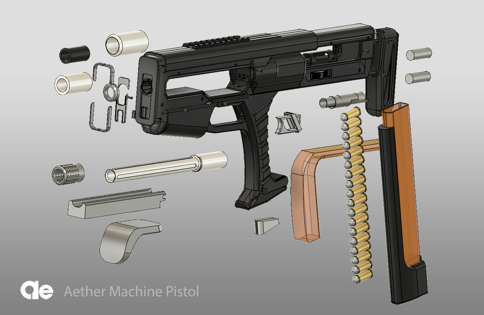 Como funciona una pistola