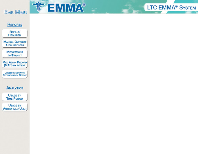 LTC Report Screens: EMMA Unit 1