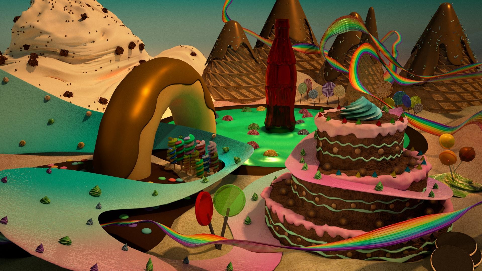 ArtStation Sweet Sweet World
