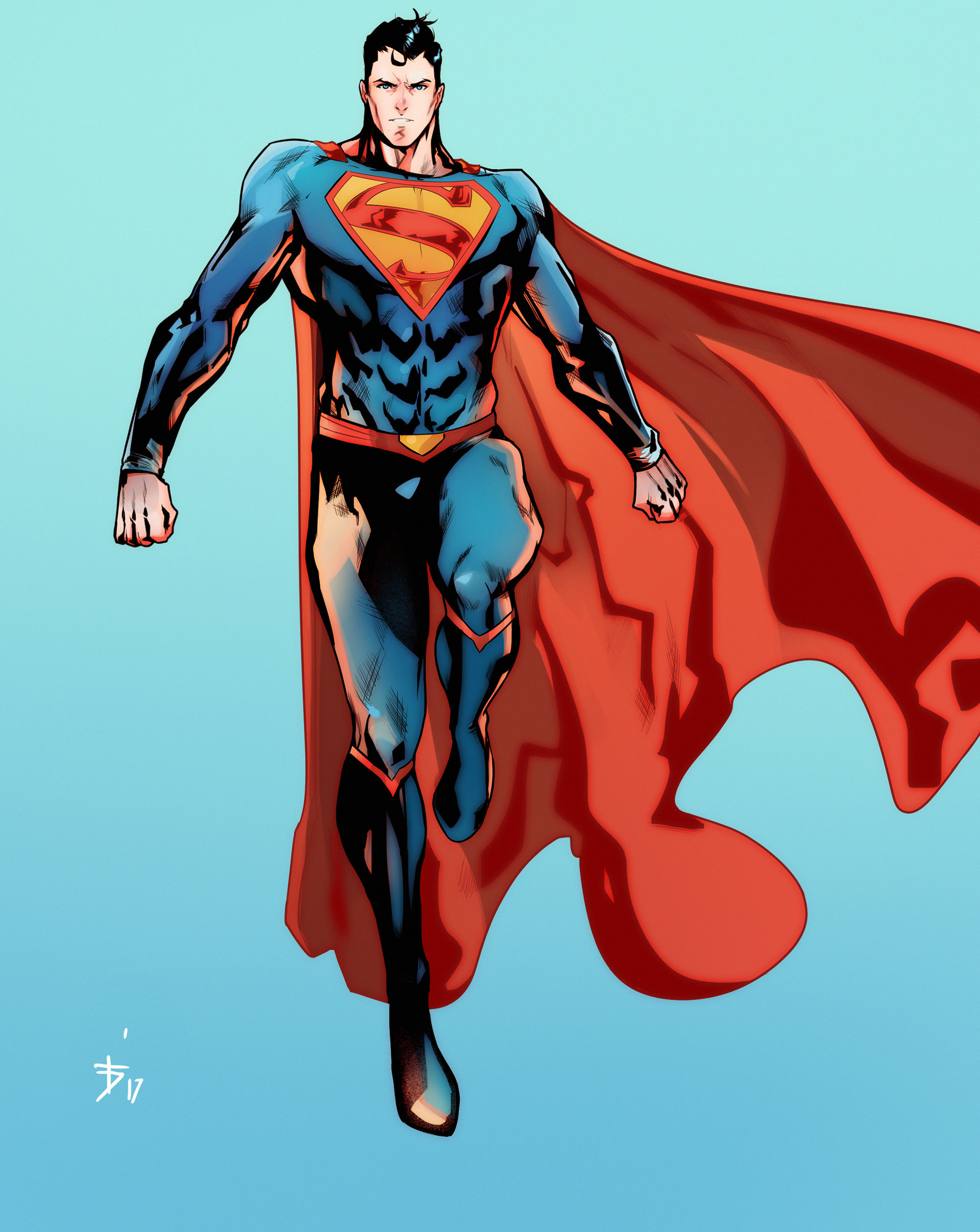 Artstation Superman Unite The League Oliuss Art