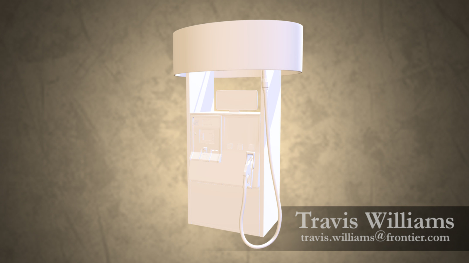 Modern Gas Pump High Res Model
Modeling a prop that is mirrored but flipped on either sides was a difficult experience that brought out some interesting issues that allowed me to challenge my skills building this Modern Gas Pump.