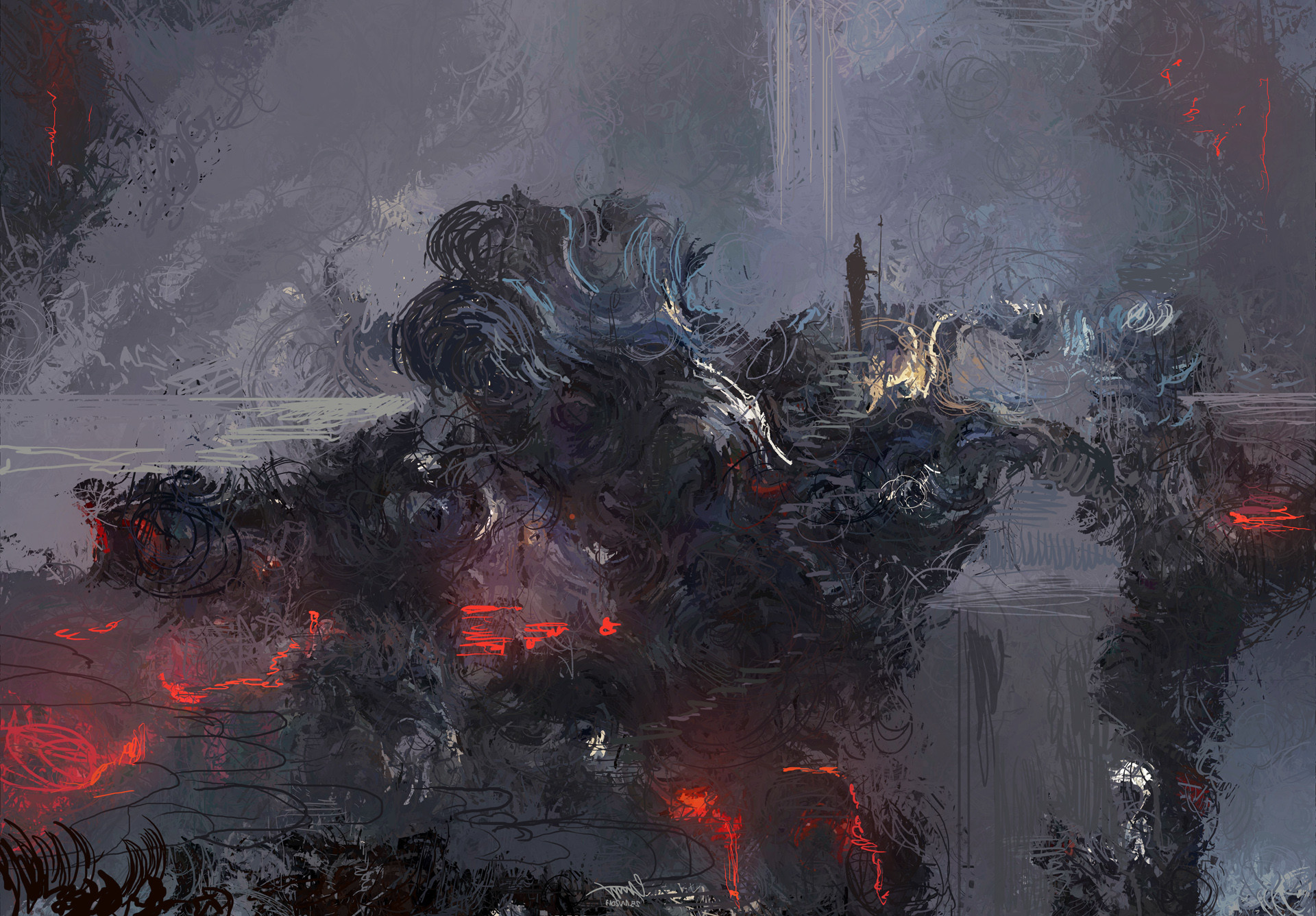 ArtStation On the Edge of the River Styx