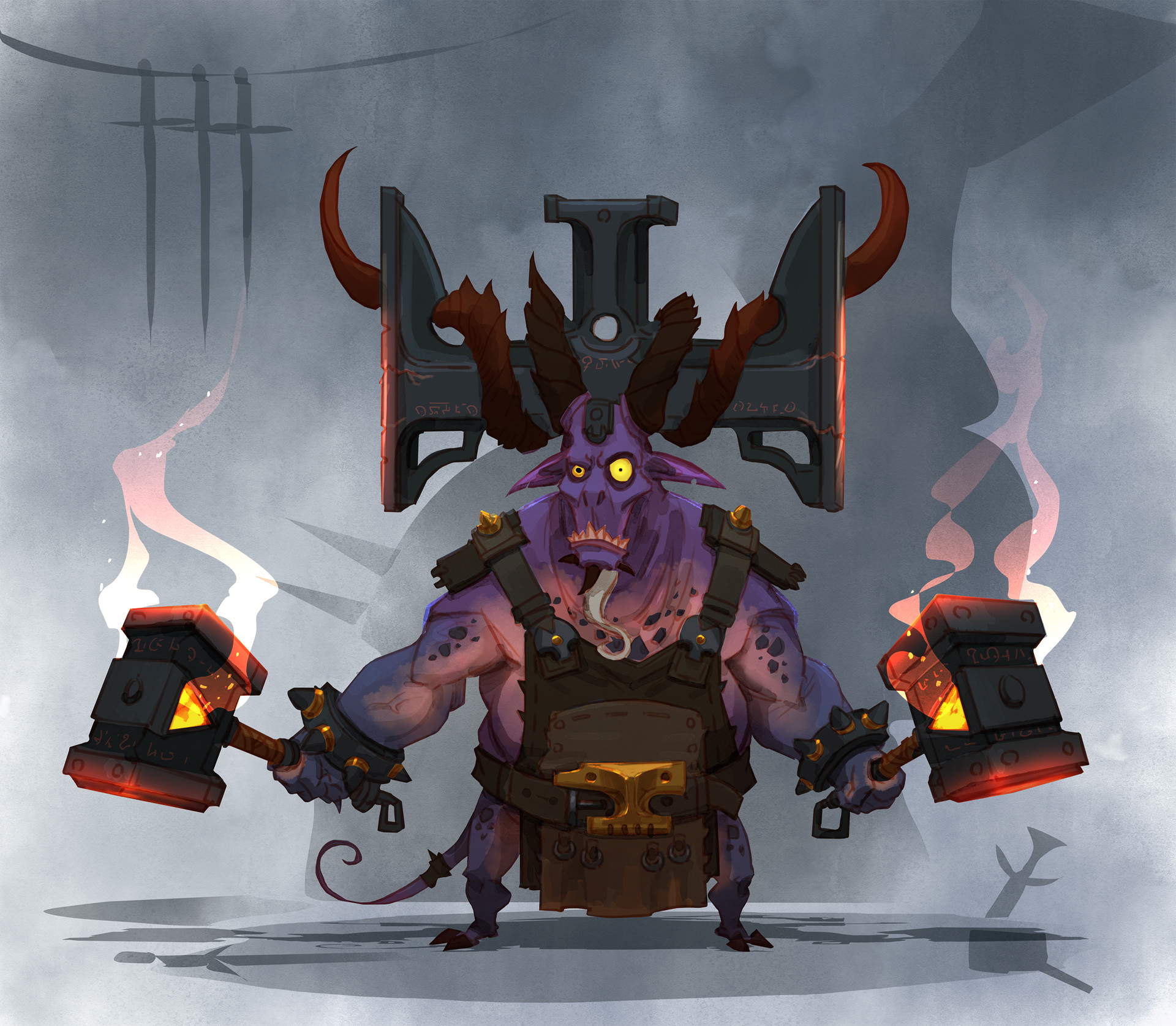 Artstation Demons Part 2 Alexander Trufanov