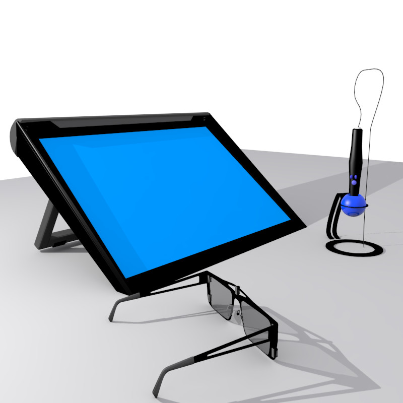 Low poly  model for VR app