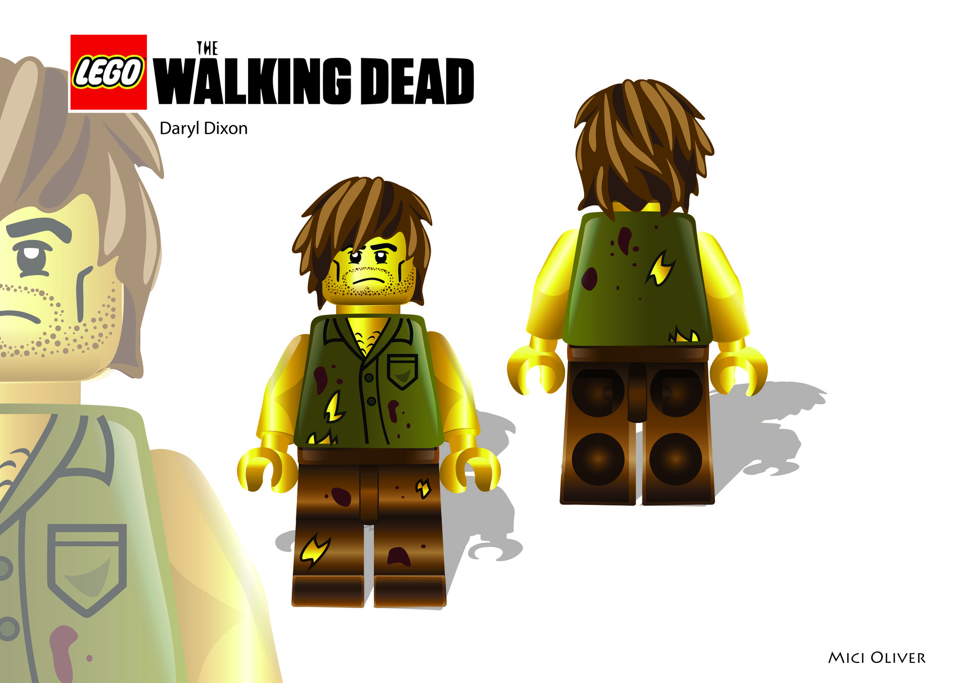 the walking dead legos