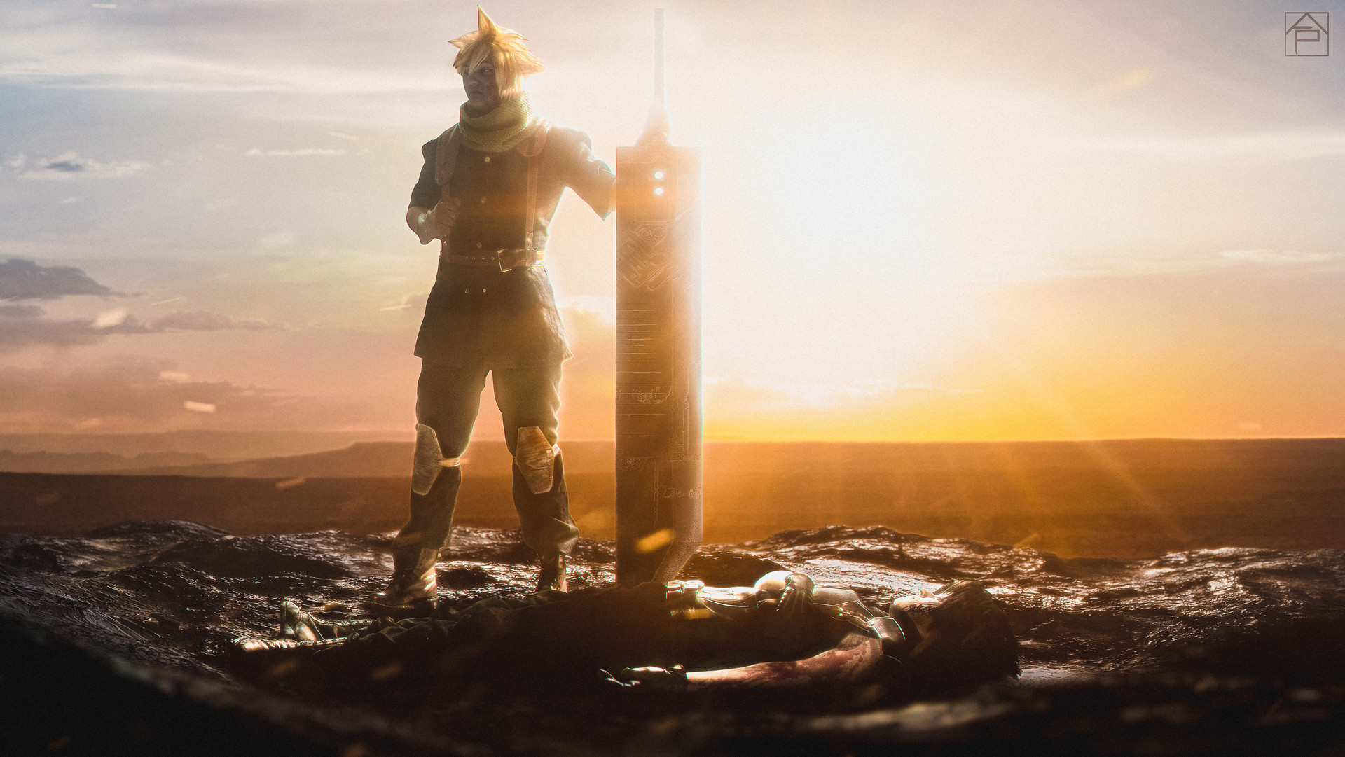 Artstation Compositing Final Fantasy 7 Crisis Core Ryan Hansen