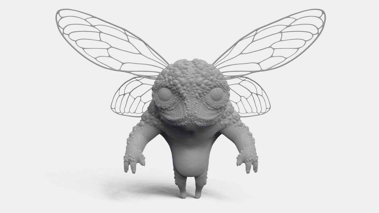 little bug creature (ZBrush Single BPR)