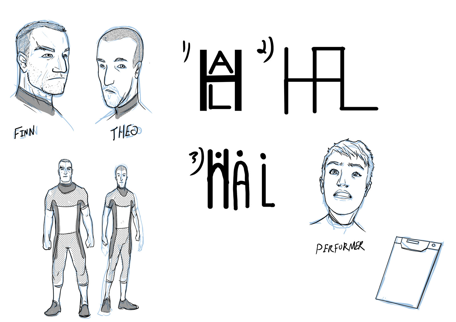 Character Designs - Humans
