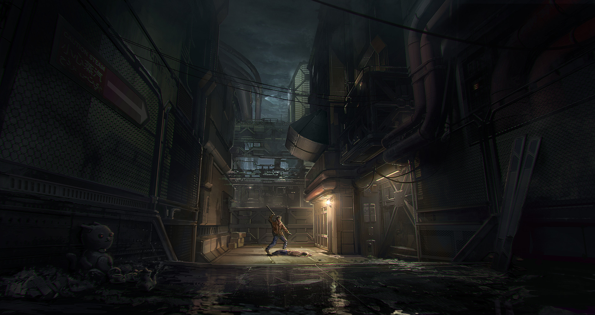 Frank Capezzuto Iii Blade Runner 49 Murder Alleyway Concept Frank Capezzuto Iii Blade Runner 49 Murder Alleyway Concept