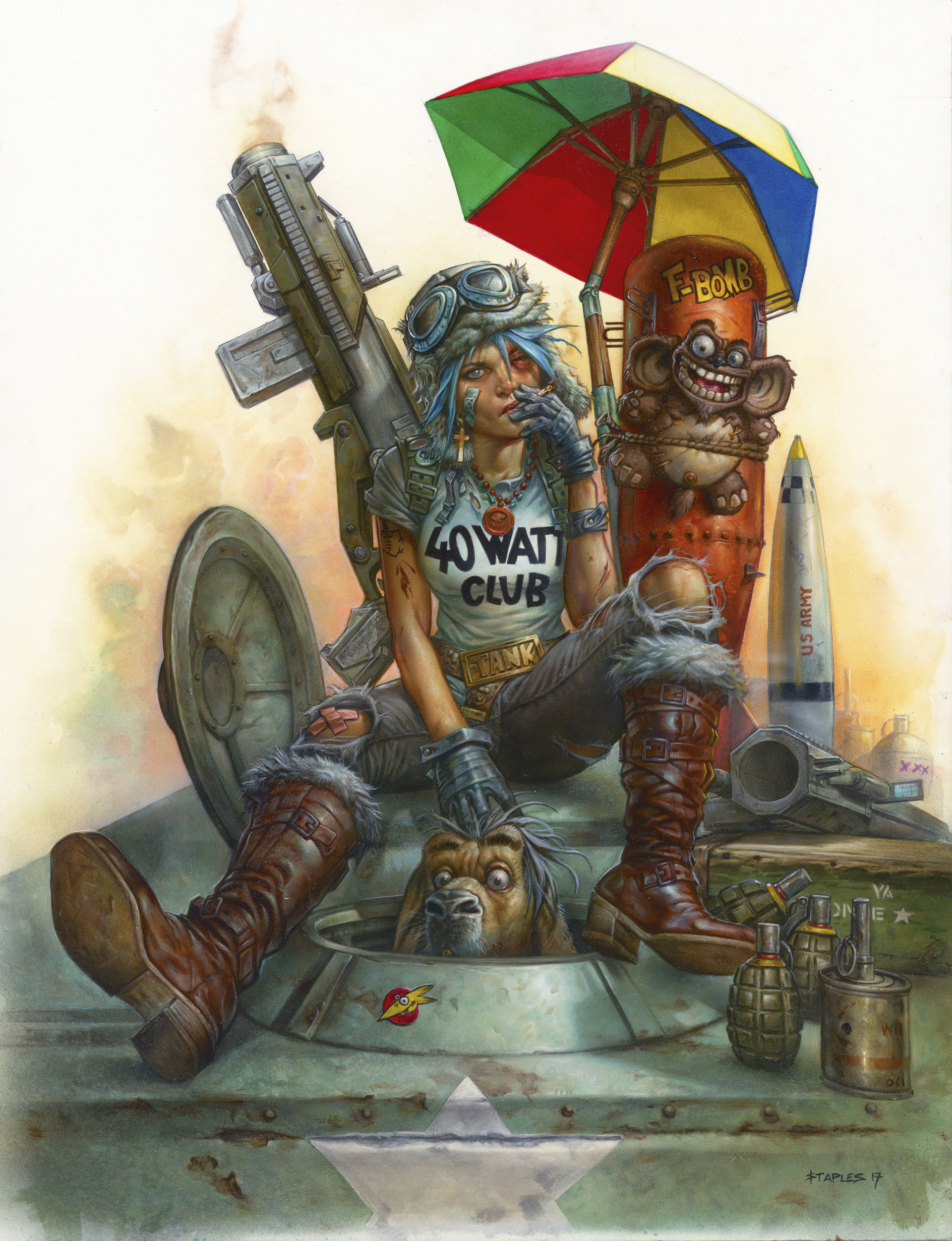 Greg Staples Tank Girl