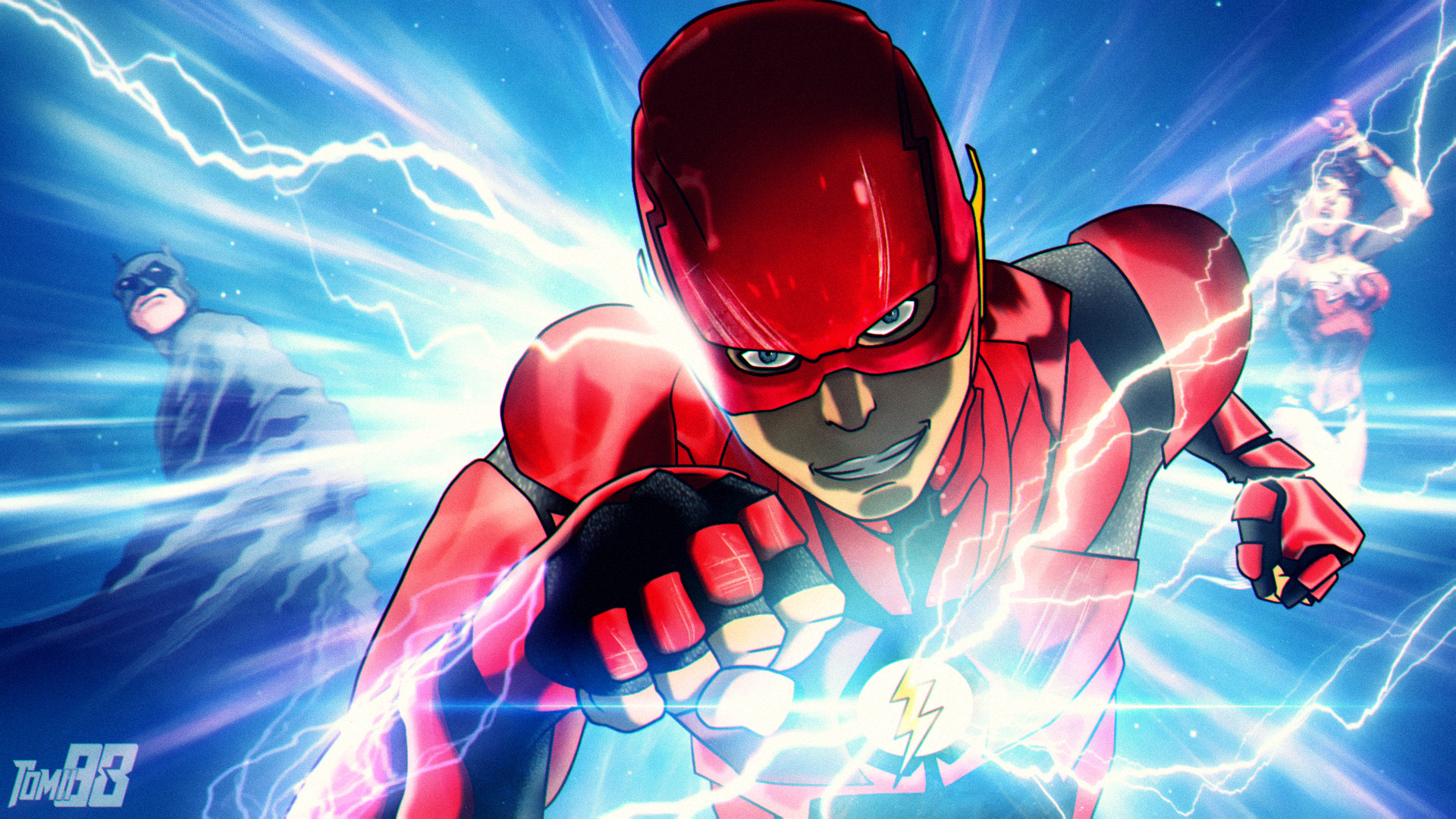 Artstation The Flash Ezra Miller Justice League Movie 2017