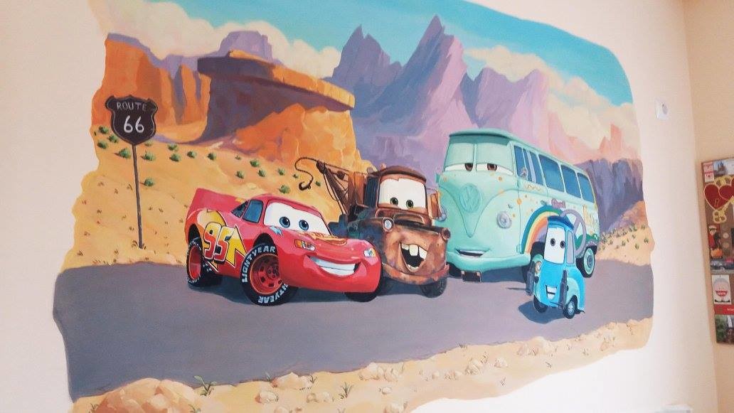 Disney cheap cars painting